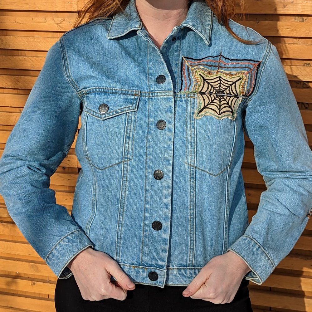 Handstitched Denim Jacket - Picture 7 of 14